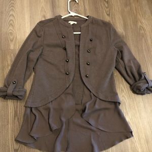 Gray Maurices Cardigan